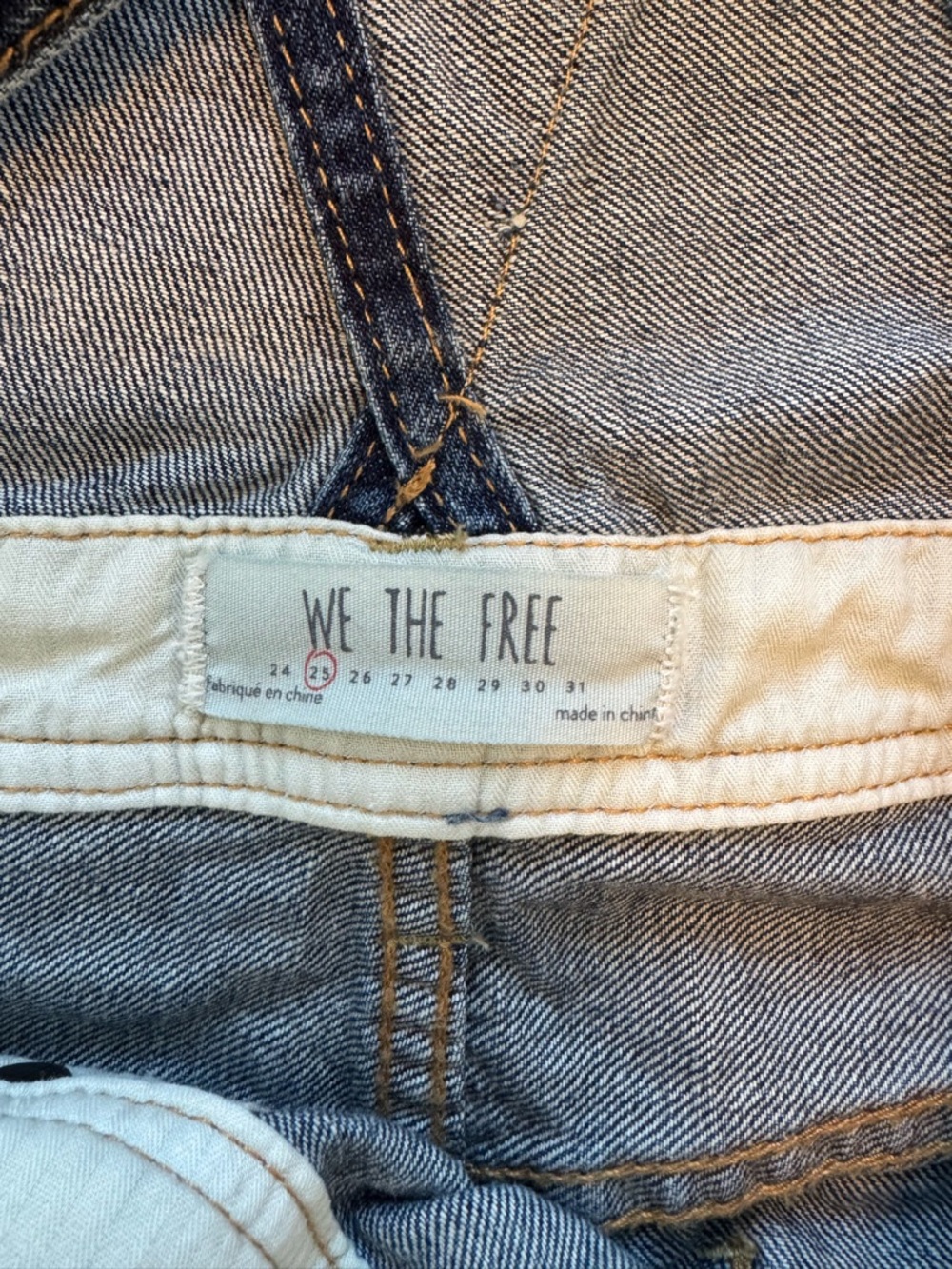We The Free denim overalls - Picture 3 of 4